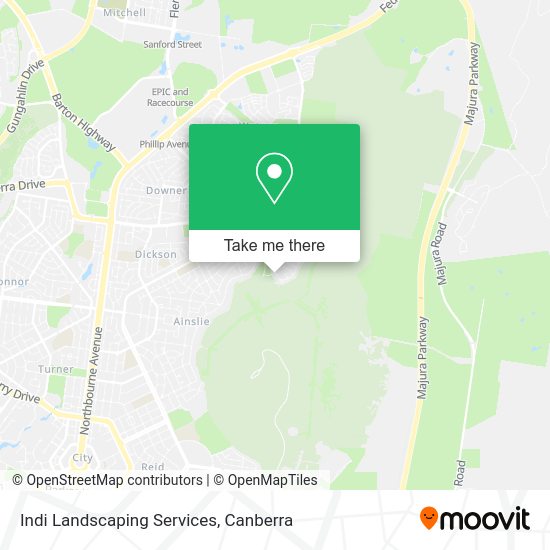 Indi Landscaping Services map