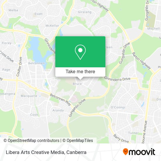Libera Arts Creative Media map
