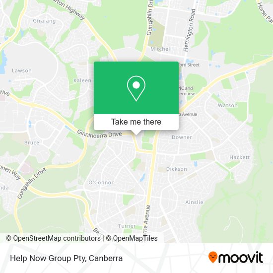 Help Now Group Pty map
