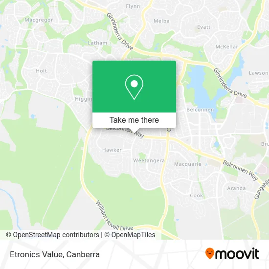 Etronics Value map