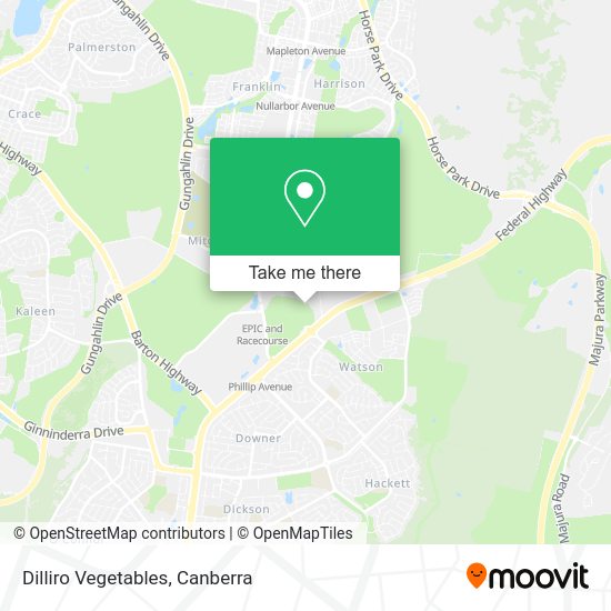 Dilliro Vegetables map
