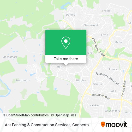 Act Fencing & Construction Services map