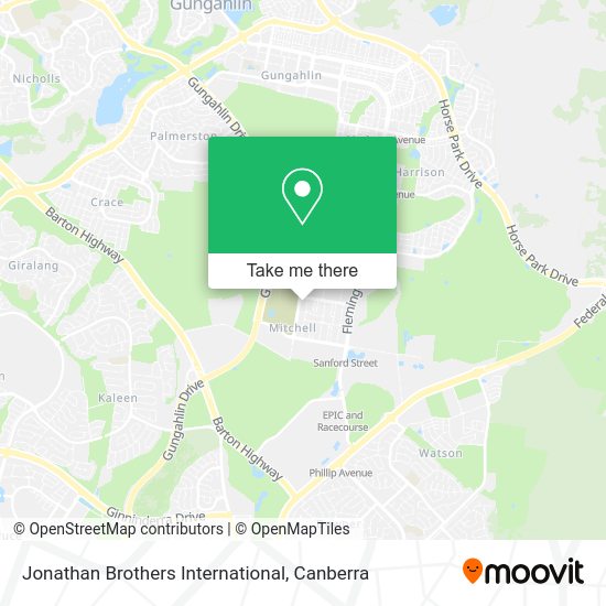 Jonathan Brothers International map