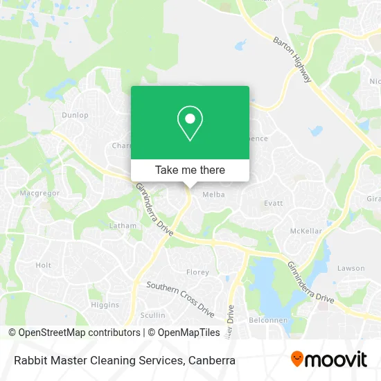 Mapa Rabbit Master Cleaning Services