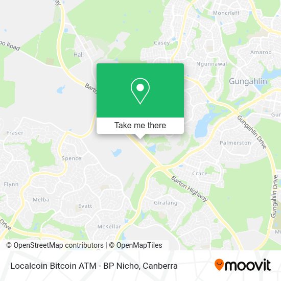 Localcoin Bitcoin ATM - BP Nicho map