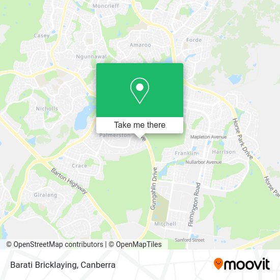 Barati Bricklaying map