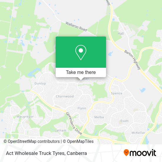 Act Wholesale Truck Tyres map
