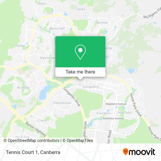 Tennis Court 1 map