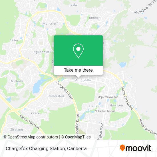 Chargefox Charging Station map