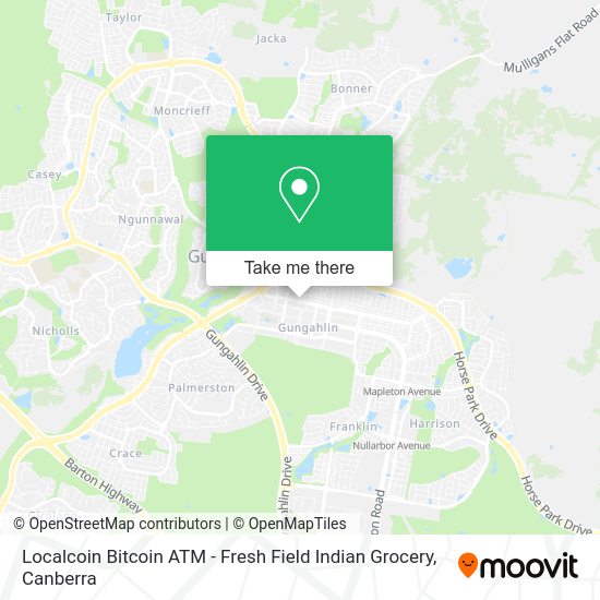 Localcoin Bitcoin ATM - Fresh Field Indian Grocery map