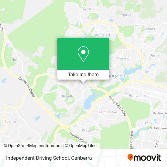 Independent Driving School map