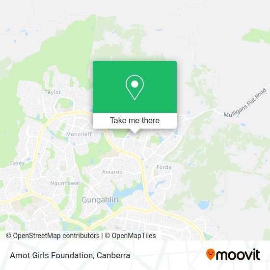 Amot Girls Foundation map