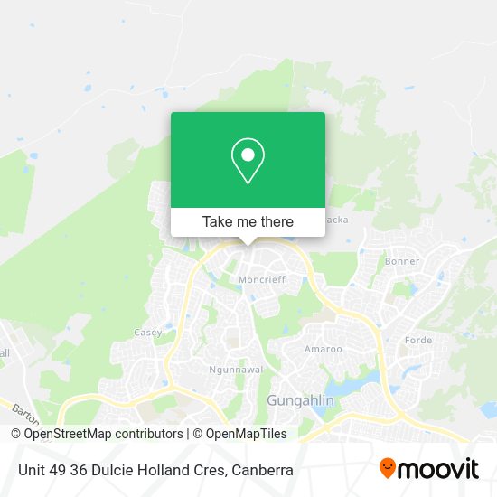 Unit 49 36 Dulcie Holland Cres map