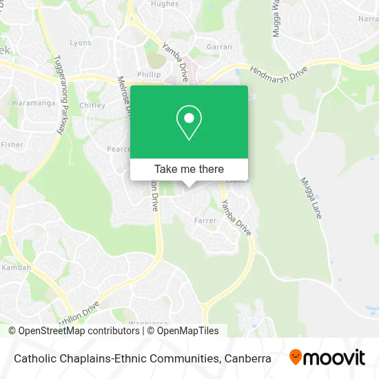 Mapa Catholic Chaplains-Ethnic Communities