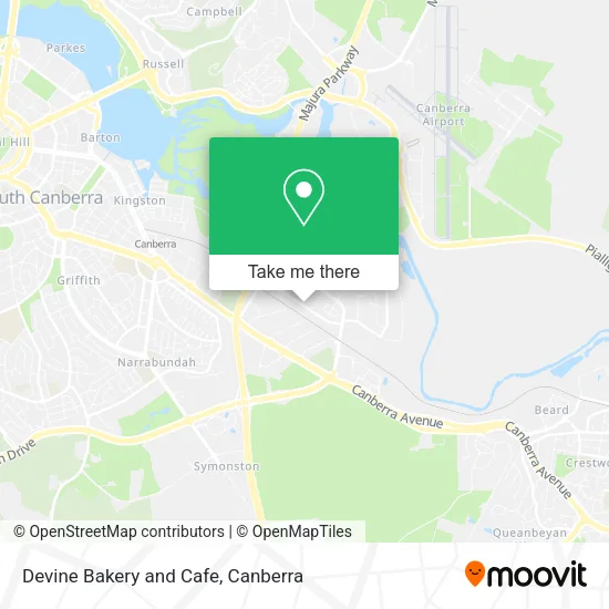 Devine Bakery and Cafe map