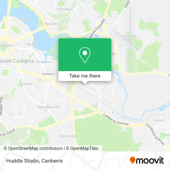Huddle Studio map