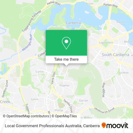 Mapa Local Government Professionals Australia
