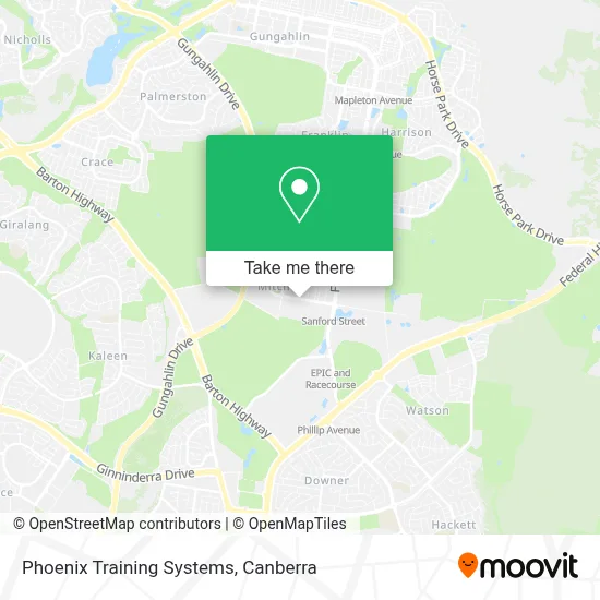 Mapa Phoenix Training Systems