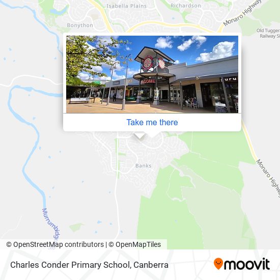 Charles Conder Primary School map