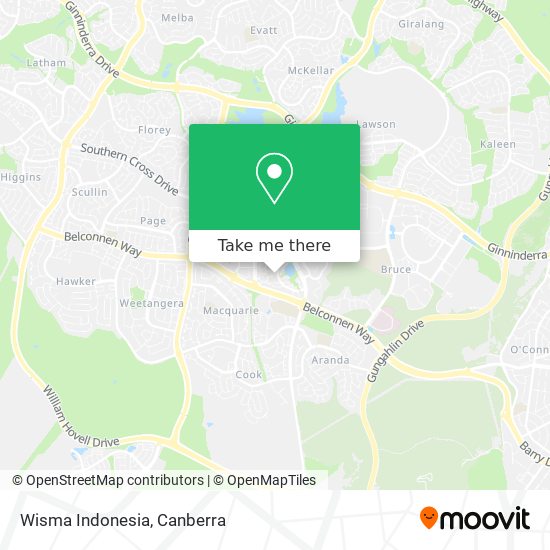 Wisma Indonesia map