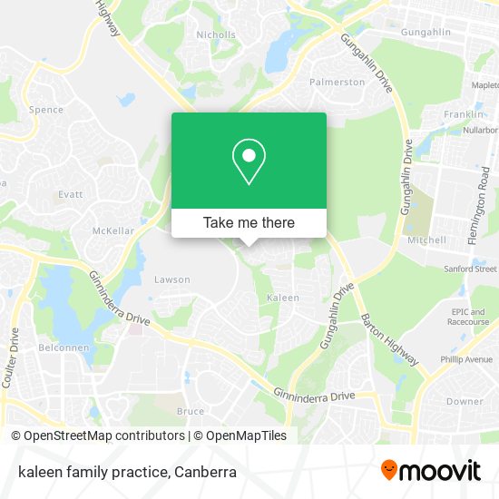 kaleen family practice map