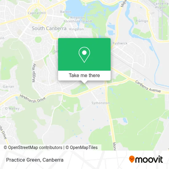 Mapa Practice Green