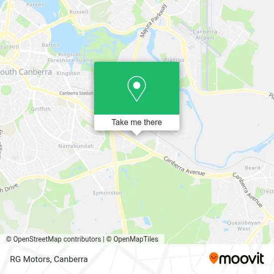 Mapa Rg Motors