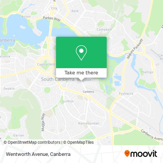 Wentworth Avenue map