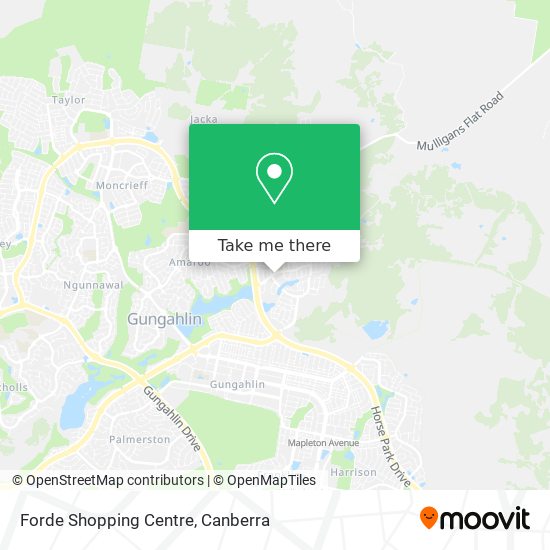 Mapa Forde Shopping Centre