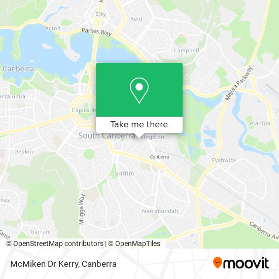 McMiken Dr Kerry map