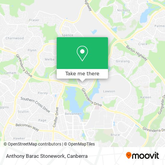 Anthony Barac Stonework map
