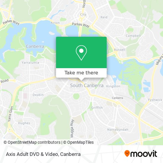 Axis Adult DVD & Video map