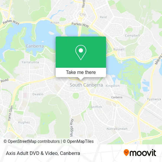 Axis Adult DVD & Video map