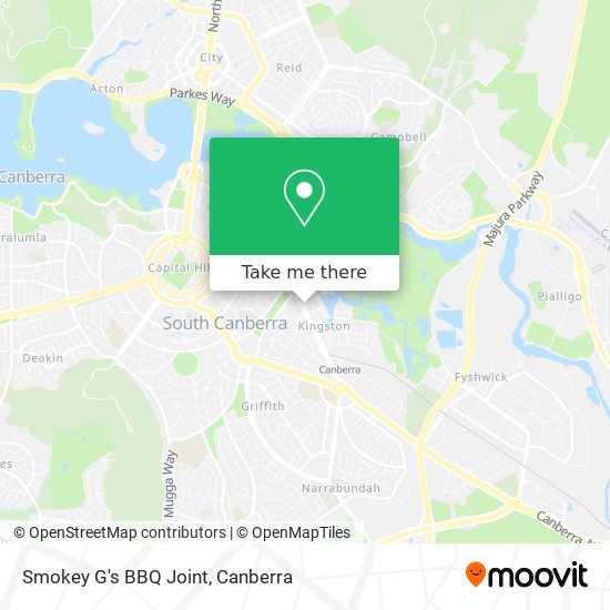 Smokey G's BBQ Joint map