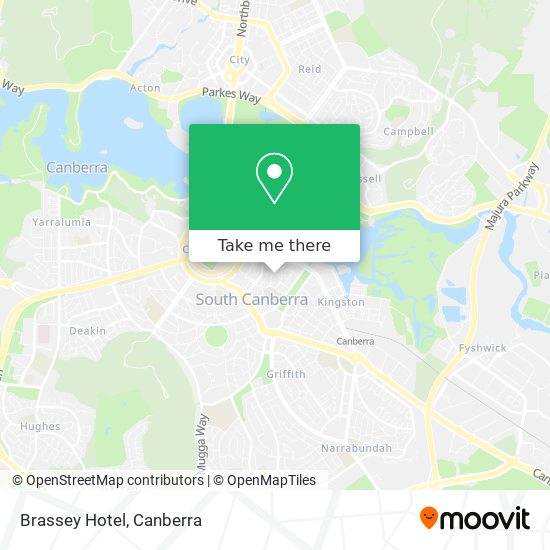 Brassey Hotel map