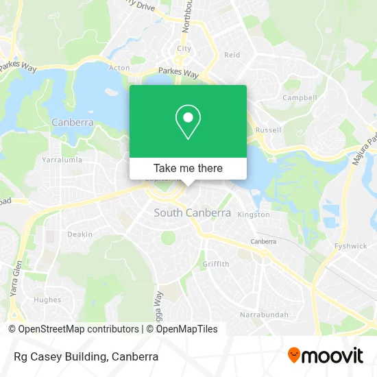 Mapa Rg Casey Building