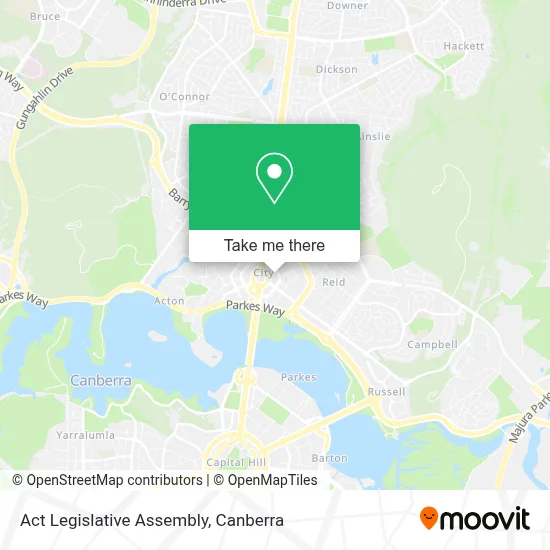 Mapa Act Legislative Assembly