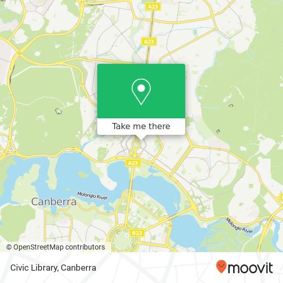Civic Library map