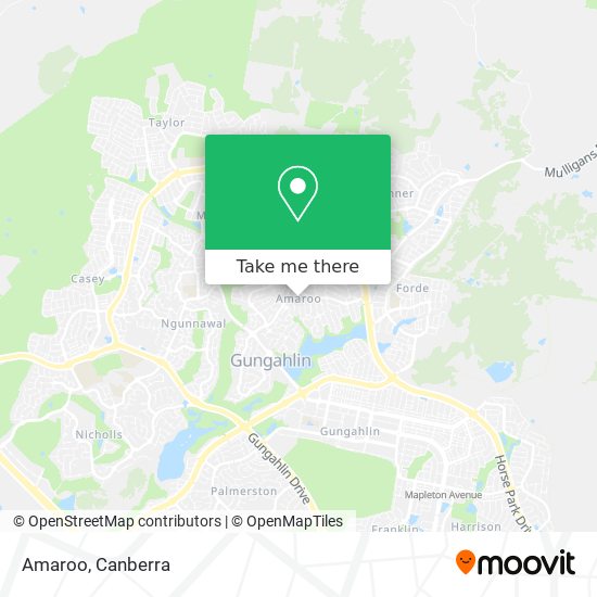 Amaroo map