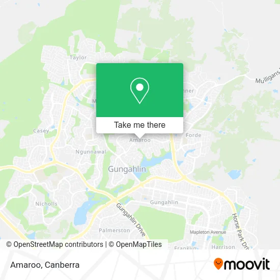 Amaroo map