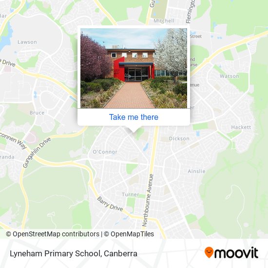 Lyneham Primary School map