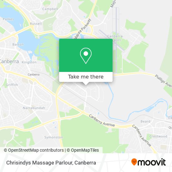 Mapa Chrisindys Massage Parlour