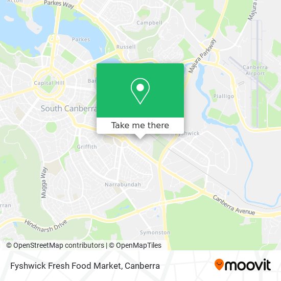 Fyshwick Fresh Food Market map