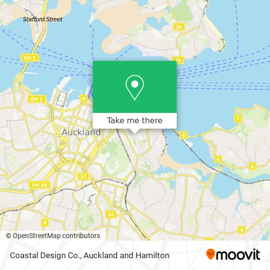 Coastal Design Co. map
