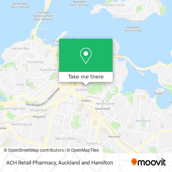 ACH Retail Pharmacy map