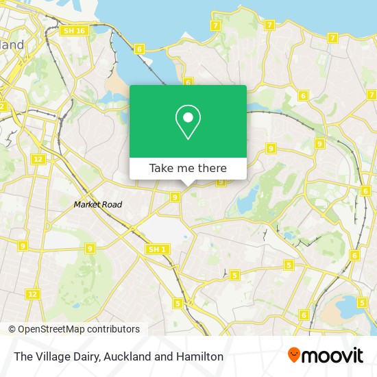 The Village Dairy map