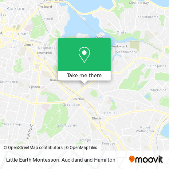 Little Earth Montessori map