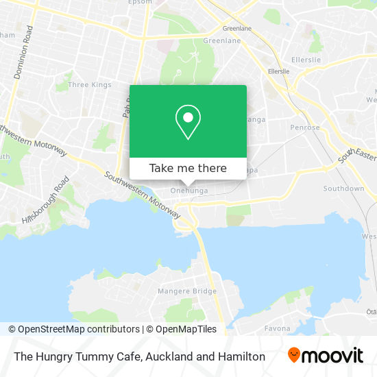 The Hungry Tummy Cafe map