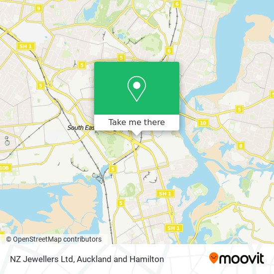 NZ Jewellers Ltd map