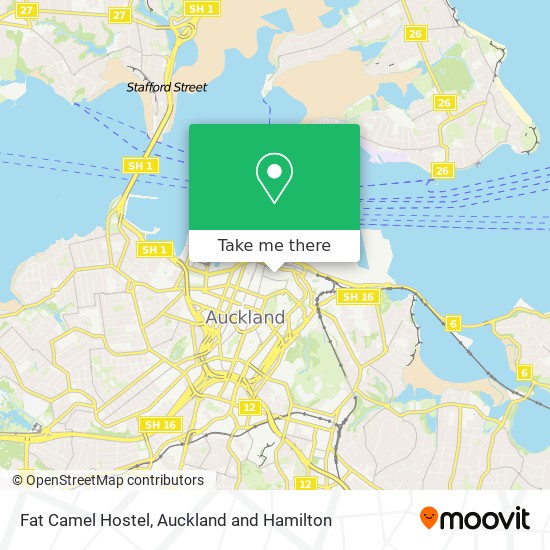Fat Camel Hostel map